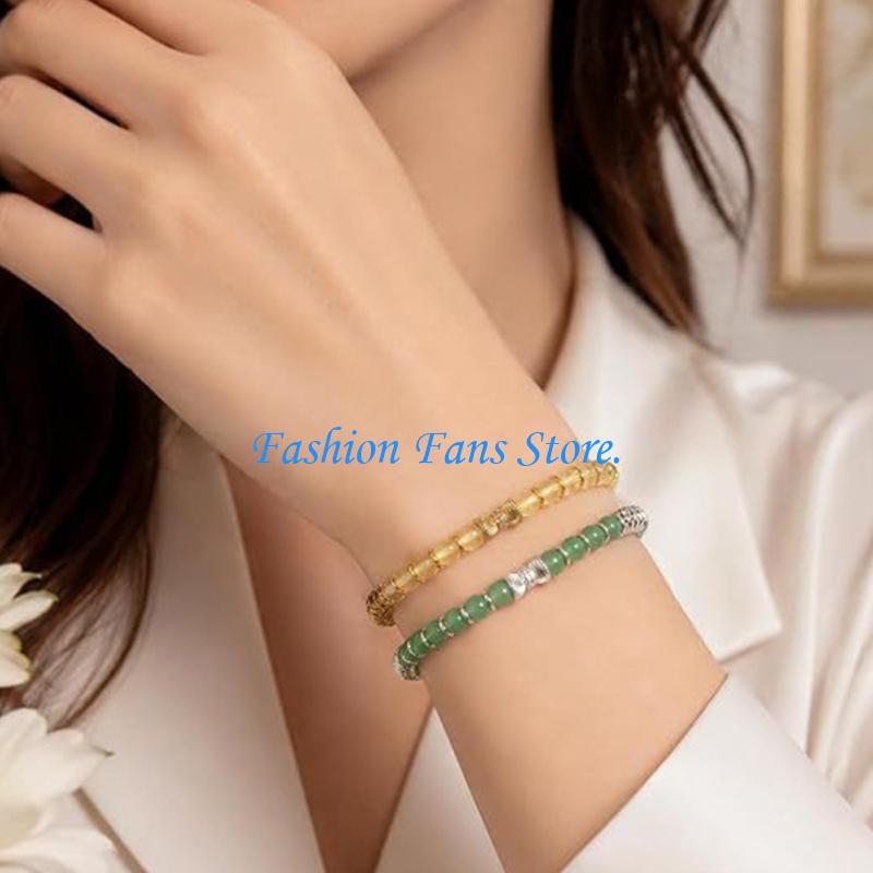 Bracelet perles rondes serti p - Coordinates Bracelet avis et prix