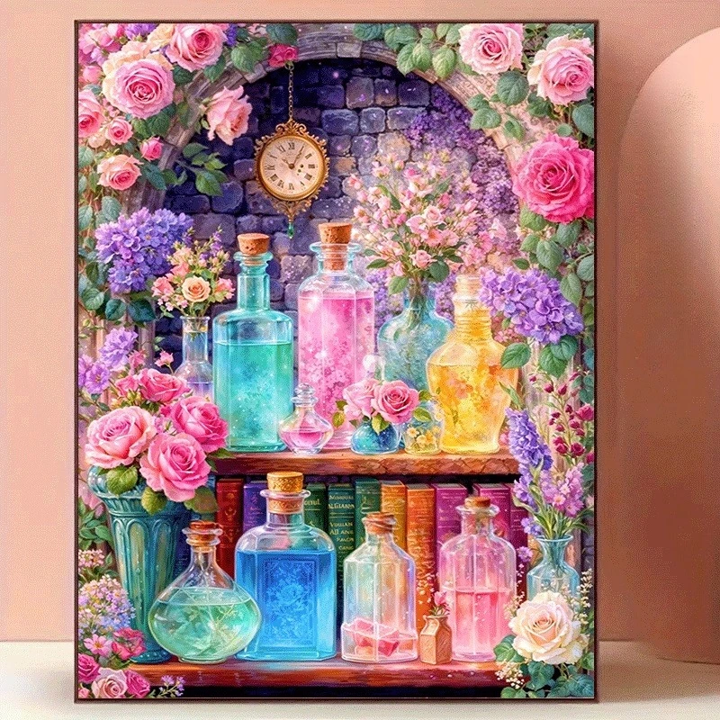 Peinture au diamant, thème fle - Photo Mosaic Print avis et prix