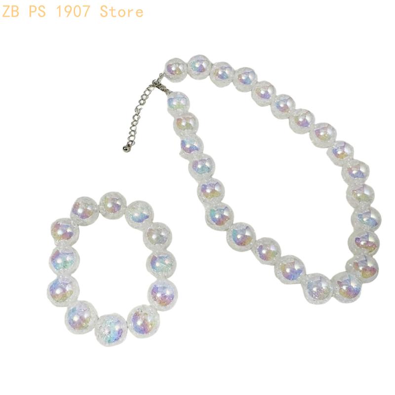 Ensemble bijoux en perles rond - Coordinates Bracelet avis et prix